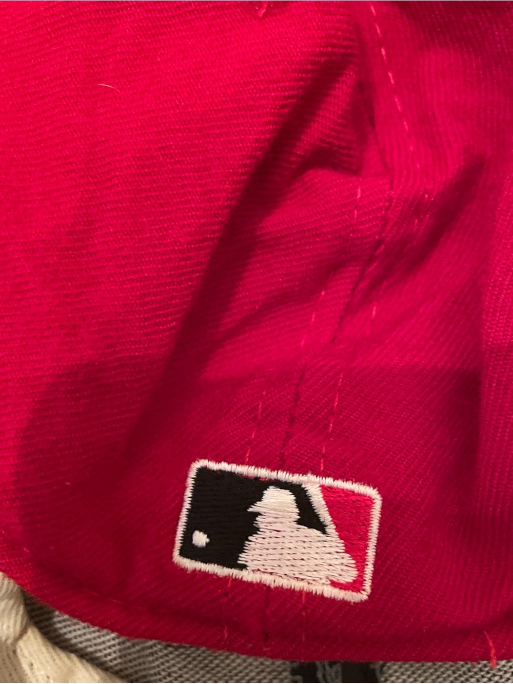 Cincinnati Reds New Era Red and White Fitted Baseball Cap - Picture 3 of 3